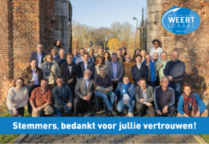 Stemmers, bedankt voor jullie vertrouwen!